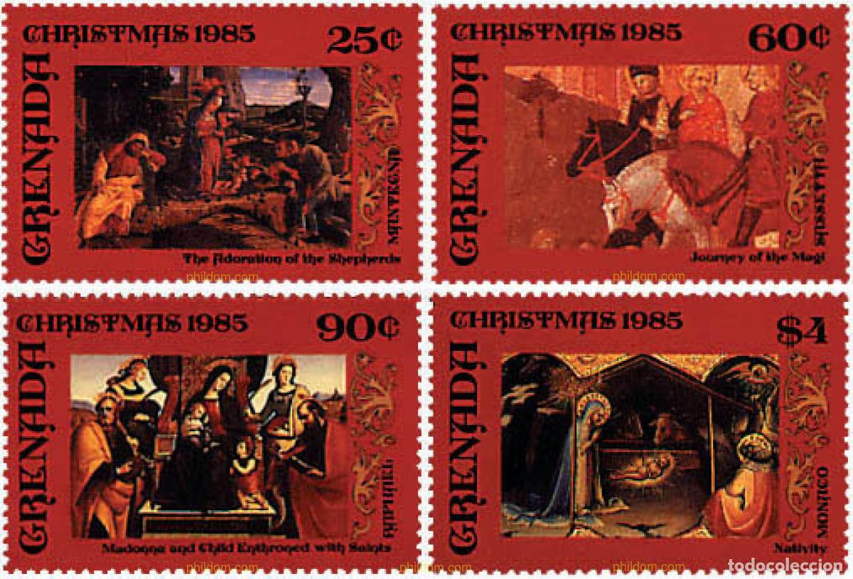 Sellos: 212515 MNH GRANADA 1985 NAVIDAD