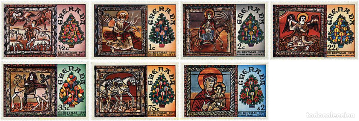 Sellos: 141386 MNH GRANADA 1977 NAVIDAD