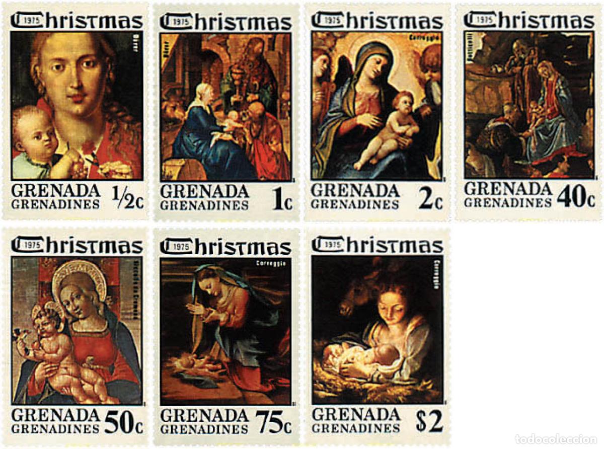 Sellos: 141519 MNH GRANADA GRANADINAS 1975 NAVIDAD
