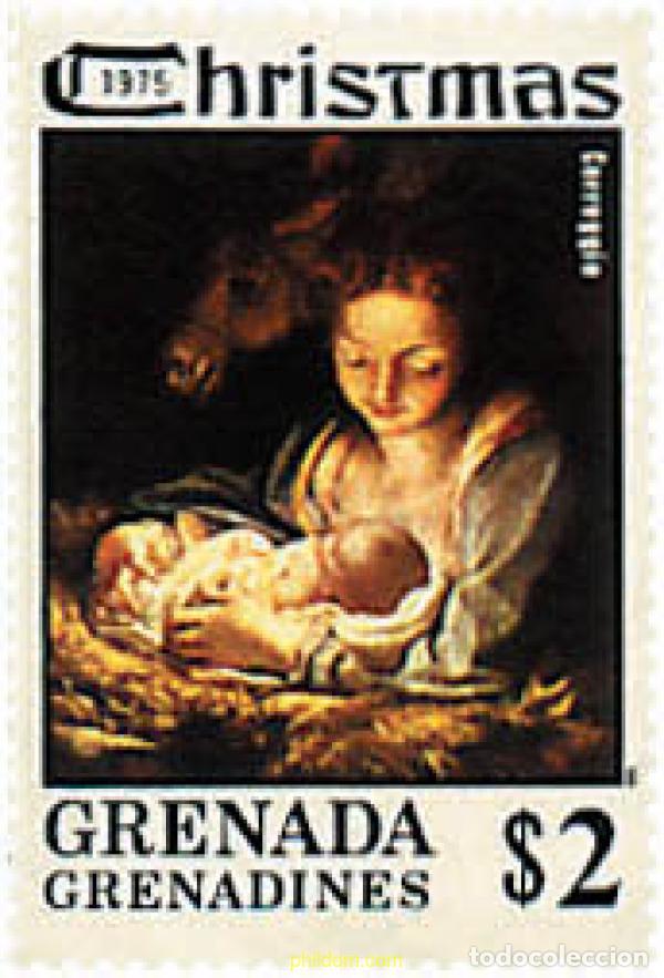 Sellos: 308163 MNH GRANADA GRANADINAS 1975 NAVIDAD