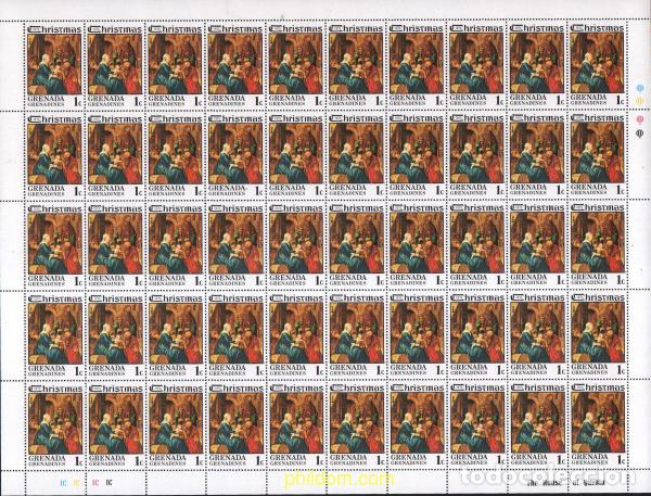 Sellos: 639770 MNH GRANADA GRANADINAS 1975 NAVIDAD