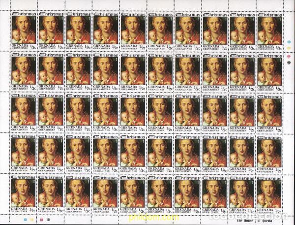 Sellos: 639840 MNH GRANADA GRANADINAS 1975 NAVIDAD