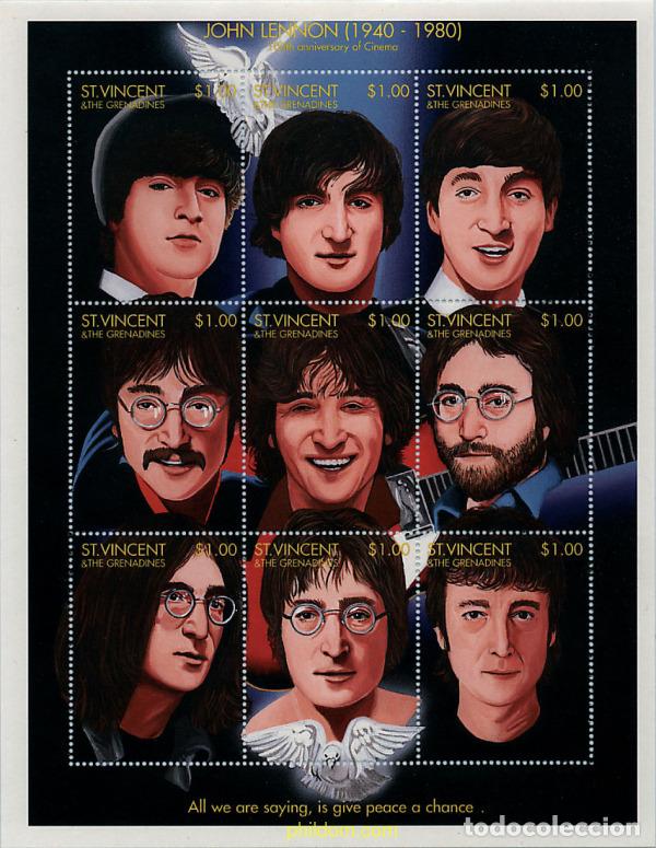 Sellos: 360449 MNH SAN VICENTE 1995 100 ANIVERSARIO DEL CINE