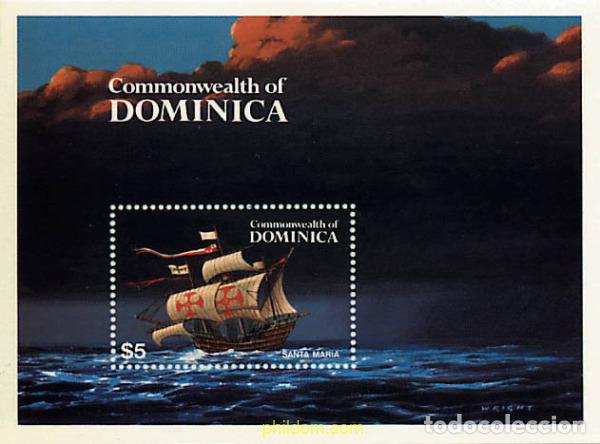 Sellos: 204867 MNH DOMINICA 1984 BARCOS