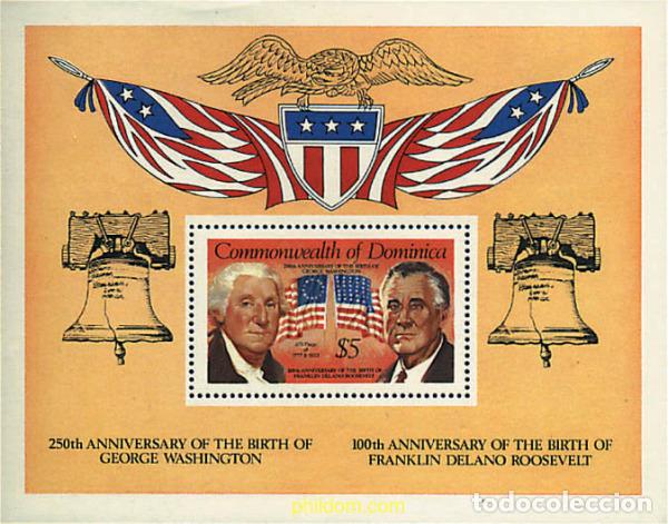 Sellos: 160003 MNH DOMINICA 1982 ANIVERSARIOS VARIOS