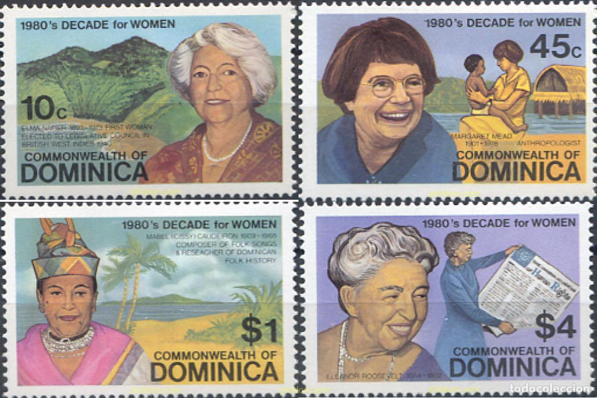 Sellos: 160004 MNH DOMINICA 1982 ANIVERSARIOS VARIOS