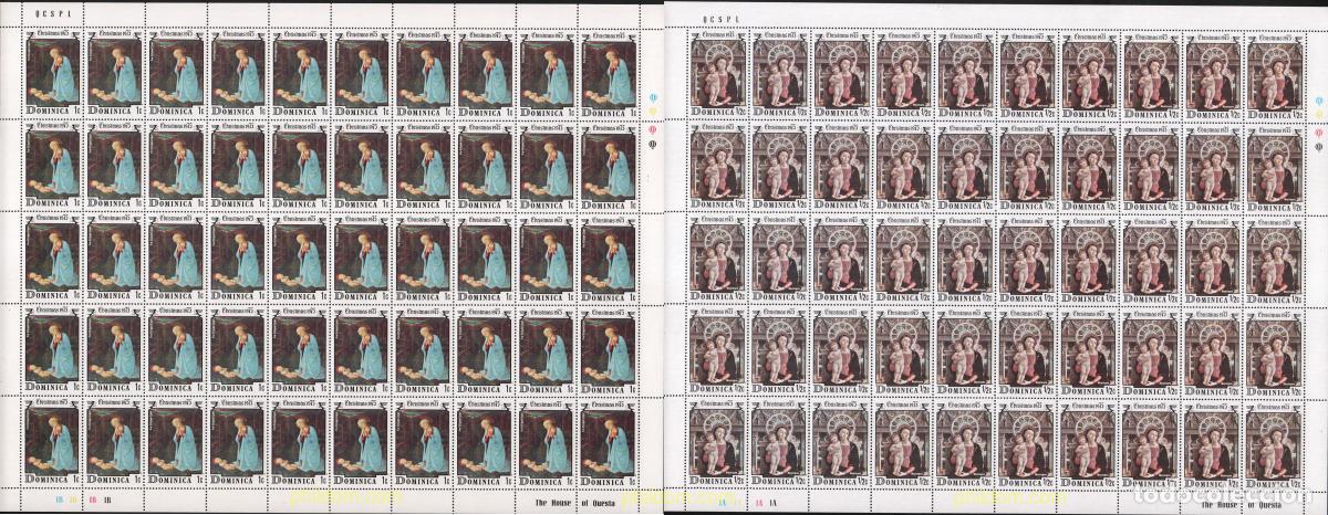 Sellos: 617211 MNH DOMINICA 1975 NAVIDAD