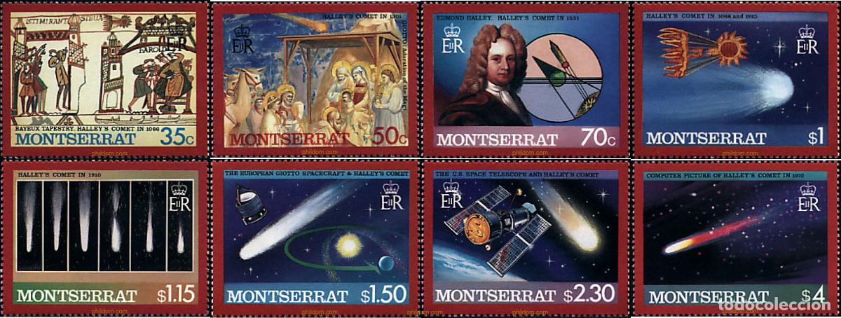 Sellos: 175931 MNH MONTSERRAT 1986 COMETA HALLEY