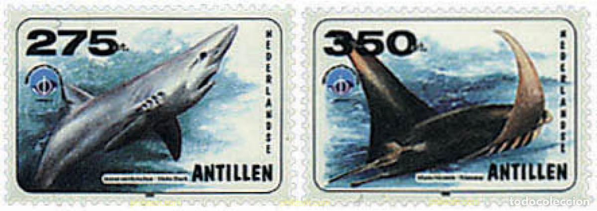 Sellos: 46614 MNH ANTILLAS HOLANDESAS 1998 A&Ntilde;O INTERNACIONAL DE LOS OCEANOS