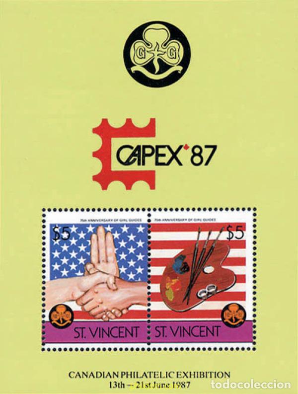 Sellos: 239276 MNH SAN VICENTE 1986 JAMBOREE MUNDIAL EN AUSTRALIA