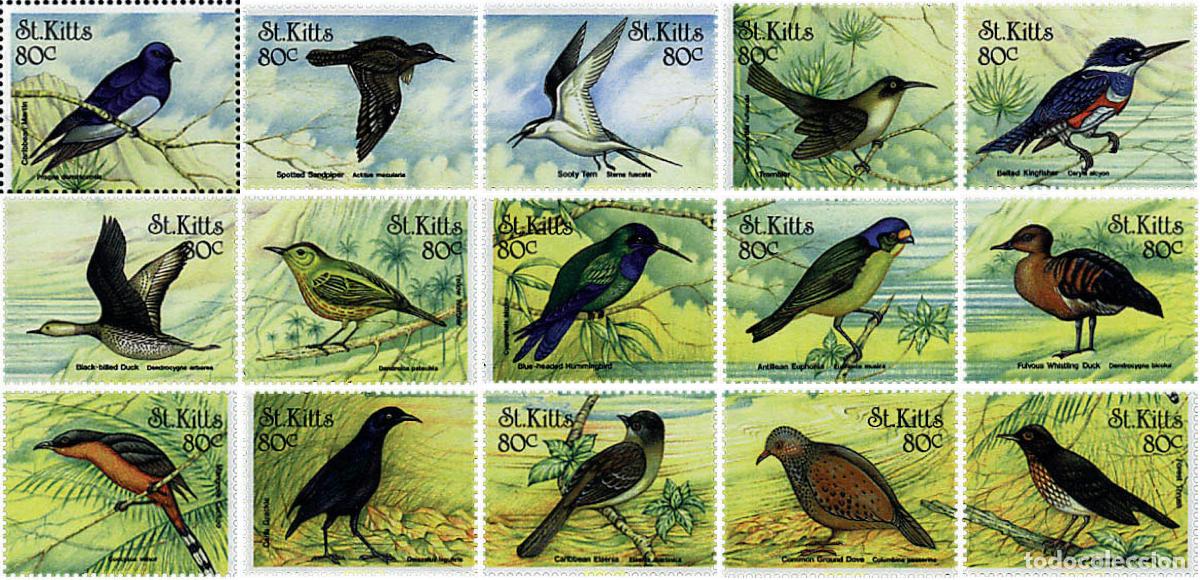 Sellos: 580068 MNH SAN KITTS 1999 IBRA 99. EXPOSICION FILATELICA INTERNACIONAL