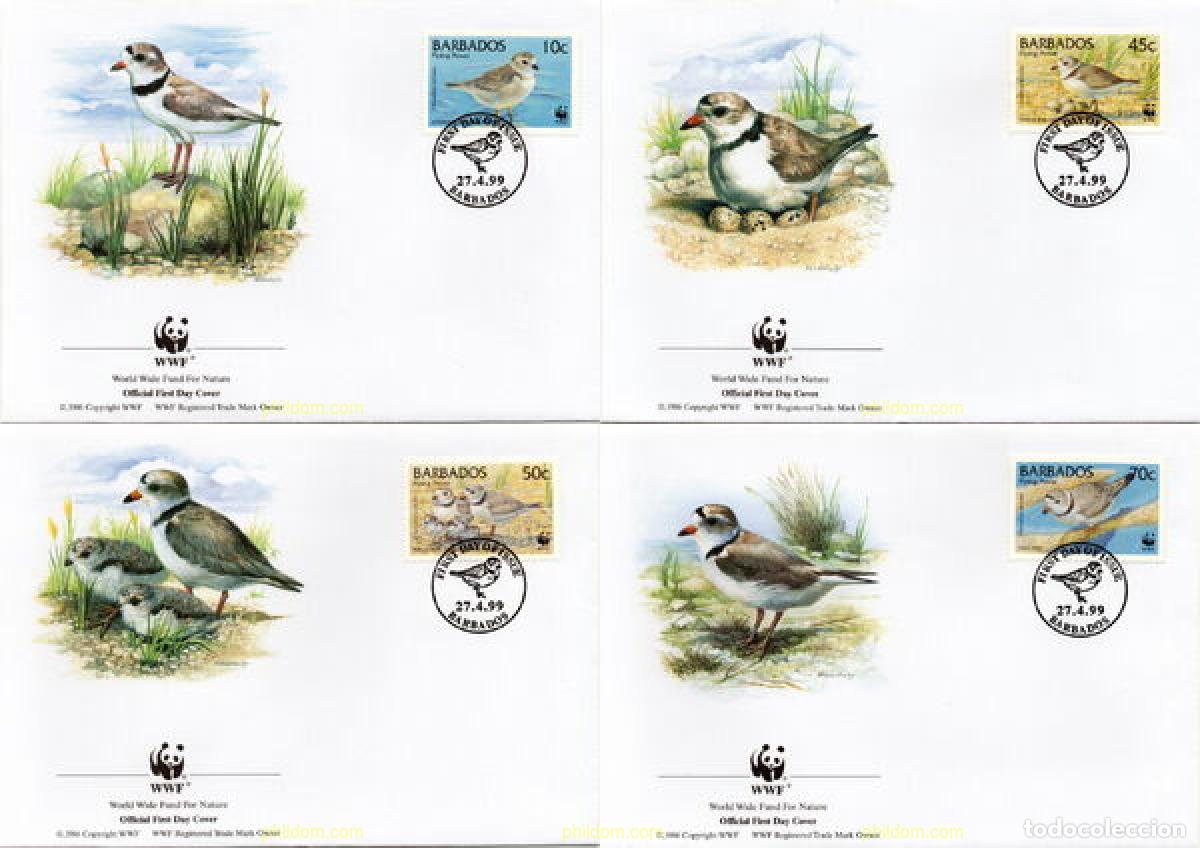 Briefmarken: 23244 MNH BARBADOS 1999 CHORLITEJO SILBADOR