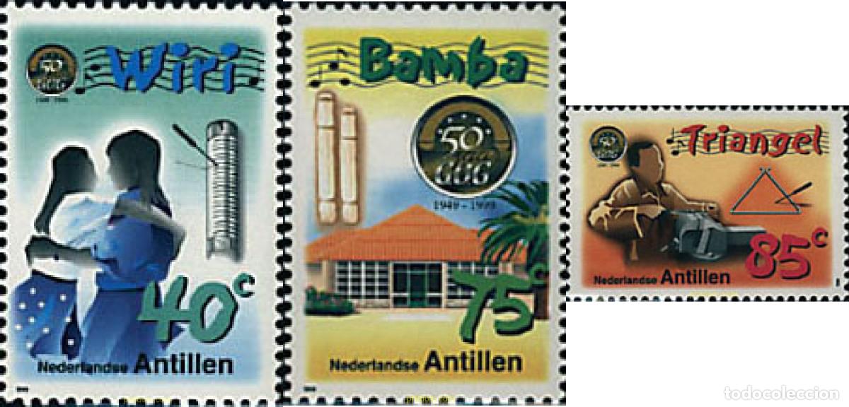 Sellos: 47878 MNH ANTILLAS HOLANDESAS 1999 50 ANIVERSARIO DEL INSTITUTO CORRECCIONAL DEL GOBIERNO