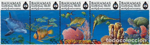 Sellos: 144799 MNH BAHAMAS 1999 40 ANIVERSARIO DEL NACIONAL TRUST