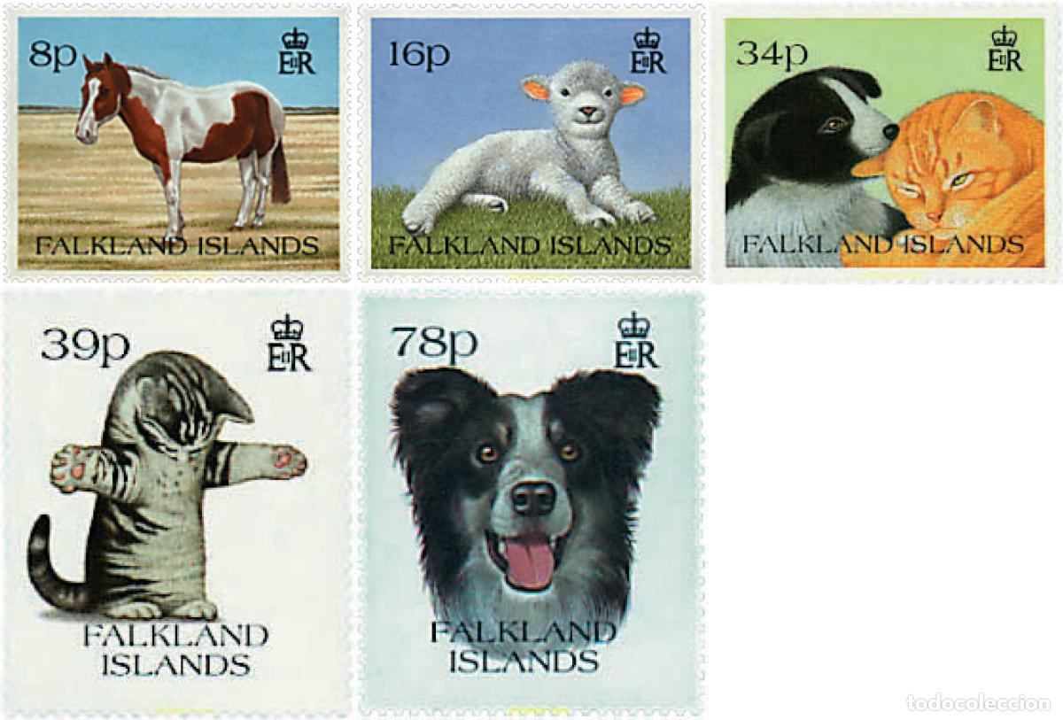 Sellos: 50889 MNH FALKLAND 1993 ANIMALES DOMESTICOS