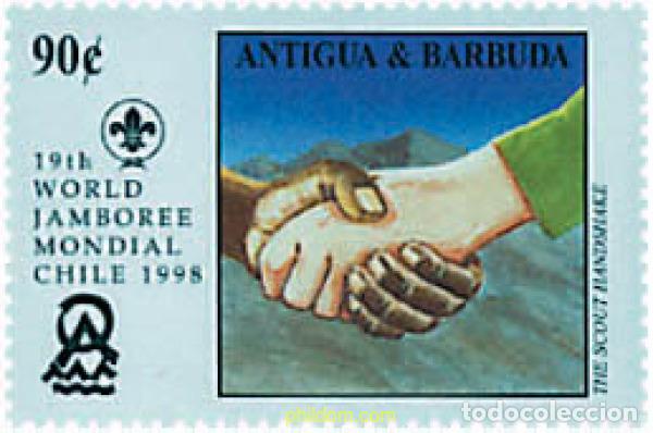 Sellos: 663602 MNH ANTIGUA Y BARBUDA 1998 19 JAMBOREE MUNDIAL EN CHILE