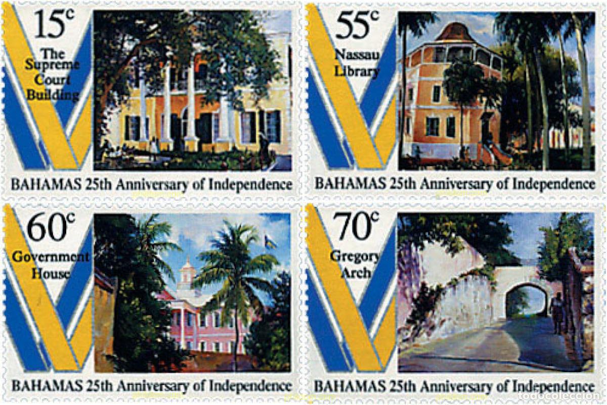 Sellos: 47522 MNH BAHAMAS 1998 25 ANIVERSARIO DE LA INDEPENDENCIA