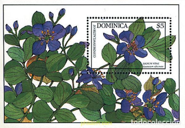 Sellos: 292218 MNH DOMINICA 1988 FLORES Y FRUTOS