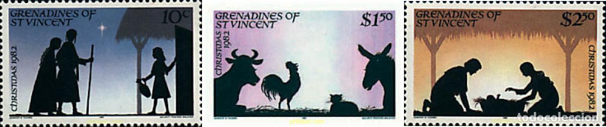 Sellos: 36309 MNH SAN VICENTE GRANADINAS 1982 NAVIDAD