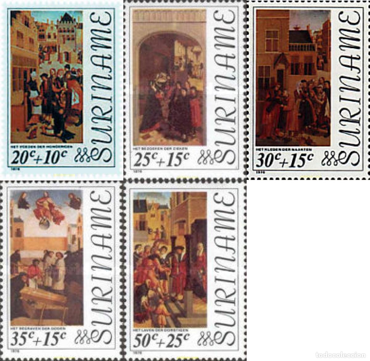Sellos: 37767 MNH SURINAM 1976 PRO BENEFICENCIA