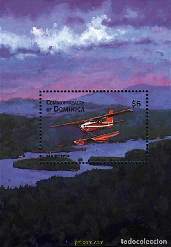 Sellos: 599703 MNH DOMINICA 1998 AVIONES