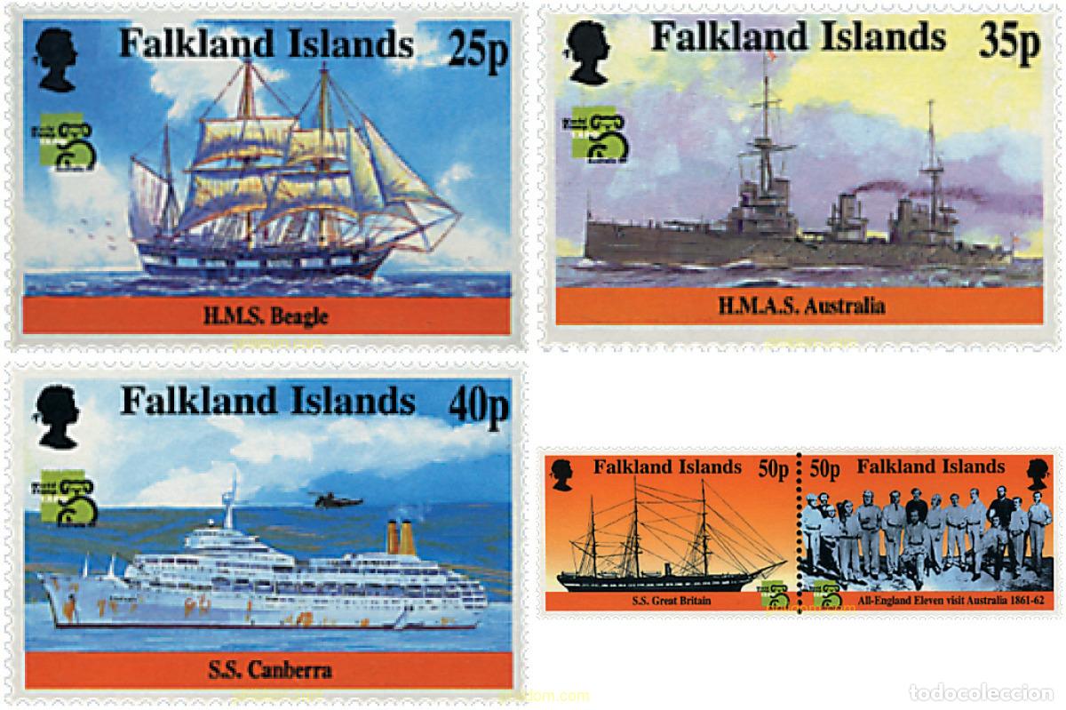 Sellos: 6423 MNH FALKLAND 1999 AUSTRALIA 99. EXPOSICION FILATELICA INTERNACIONAL