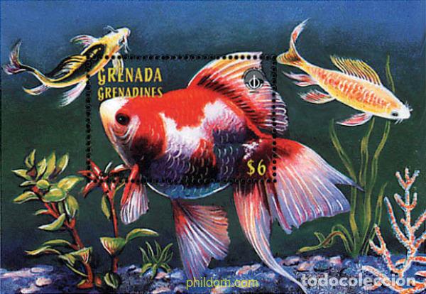 Sellos: 320285 MNH GRANADA GRANADINAS 1998 A&Ntilde;O INTERNACIONAL DE LOS OCEANOS
