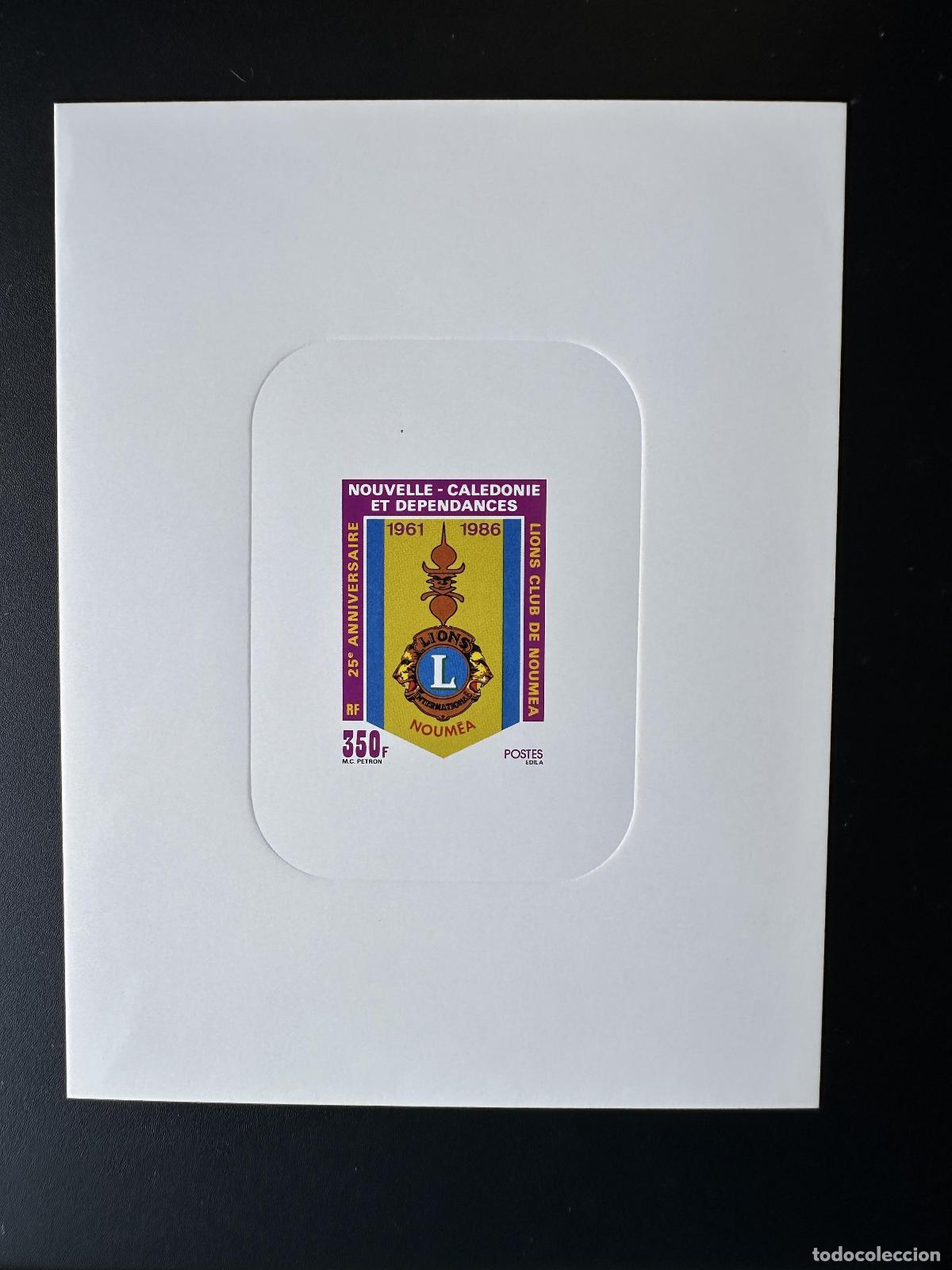 Briefmarken: Nueva Caledonia 1986 YT 528 evento de lujo Lions Club International Numea