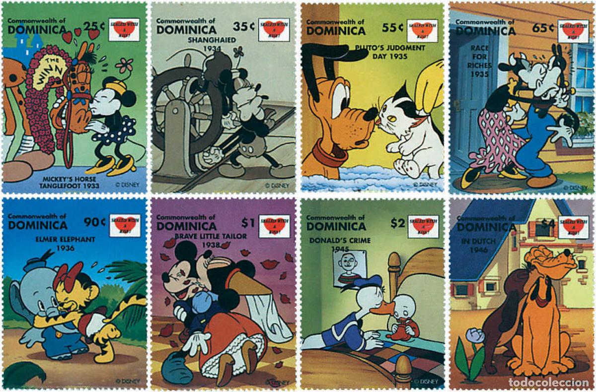 Sellos: 47715 MNH DOMINICA 1997 WALT DISNEY
