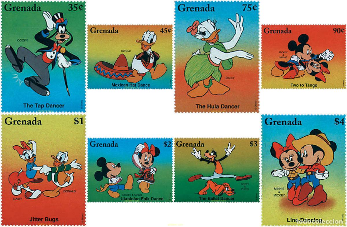 Sellos: 47743 MNH GRANADA 1996 BAILES Y BAILARINES