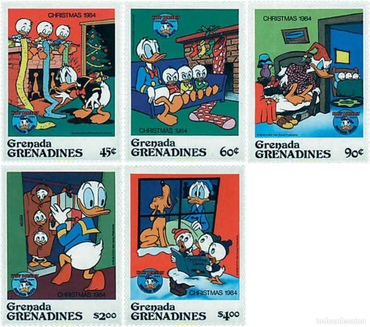 Sellos: 90244 MNH GRANADA GRANADINAS 1984 NAVIDAD