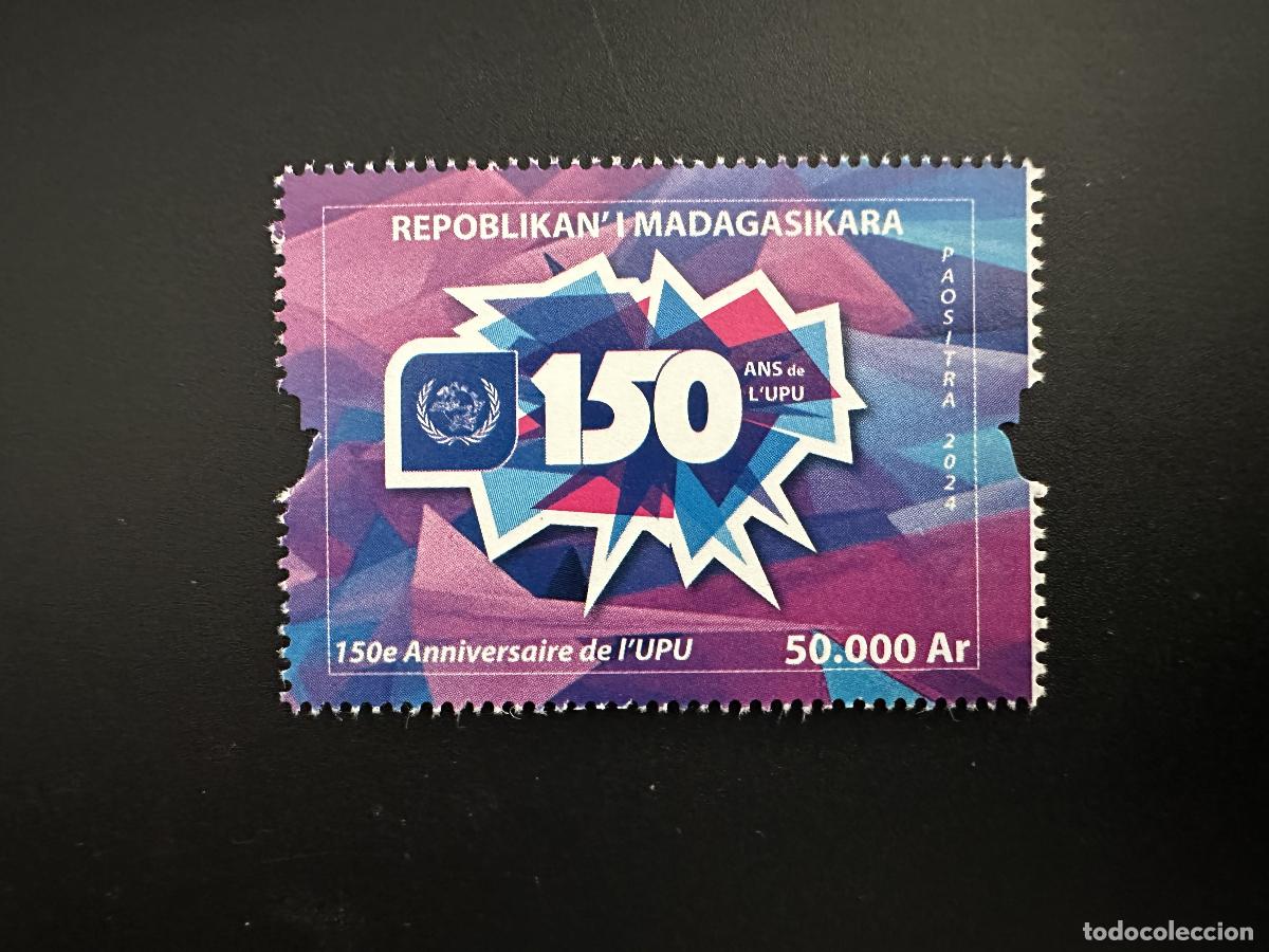 Sellos: Madagascar 2025 Mi.? 150 a&ntilde;os | UPU Uni&oacute;n Postal Universal