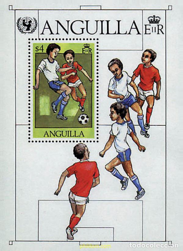 Sellos: 47139 MNH ANGUILLA 1981 35 ANIVERSARIO DE LA UNICEF