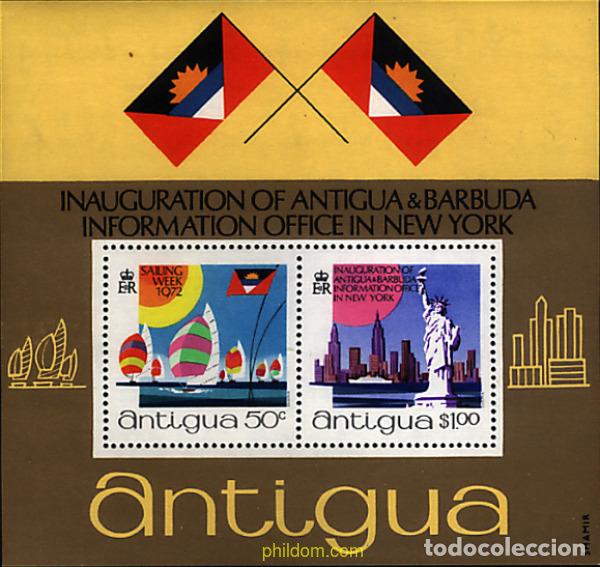 Sellos: 46667 MNH ANTIGUA 1972 REGATAS DE VELEROS