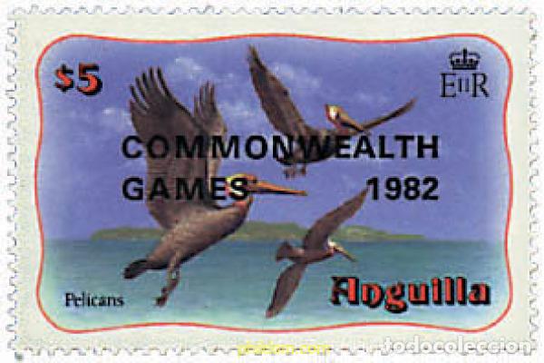 Sellos: 639184 MNH ANGUILLA 1982 12 JUEGOS DE LA COMMONWEALTH EN BRISBANE