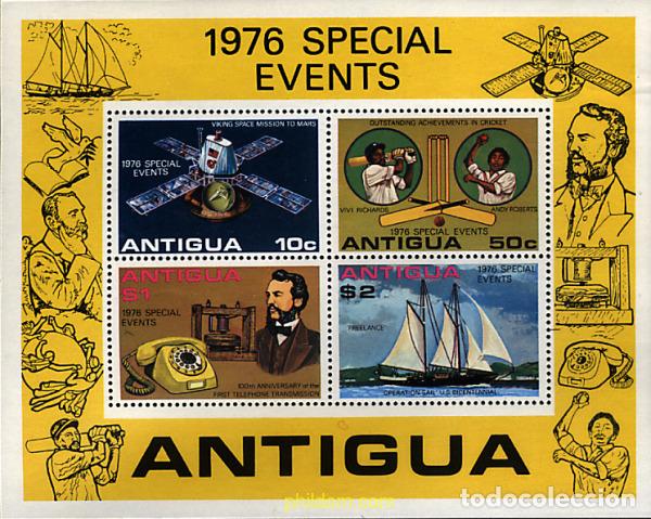 Sellos: 46677 MNH ANTIGUA 1976 GRANDES ACONTECIMIENTOS