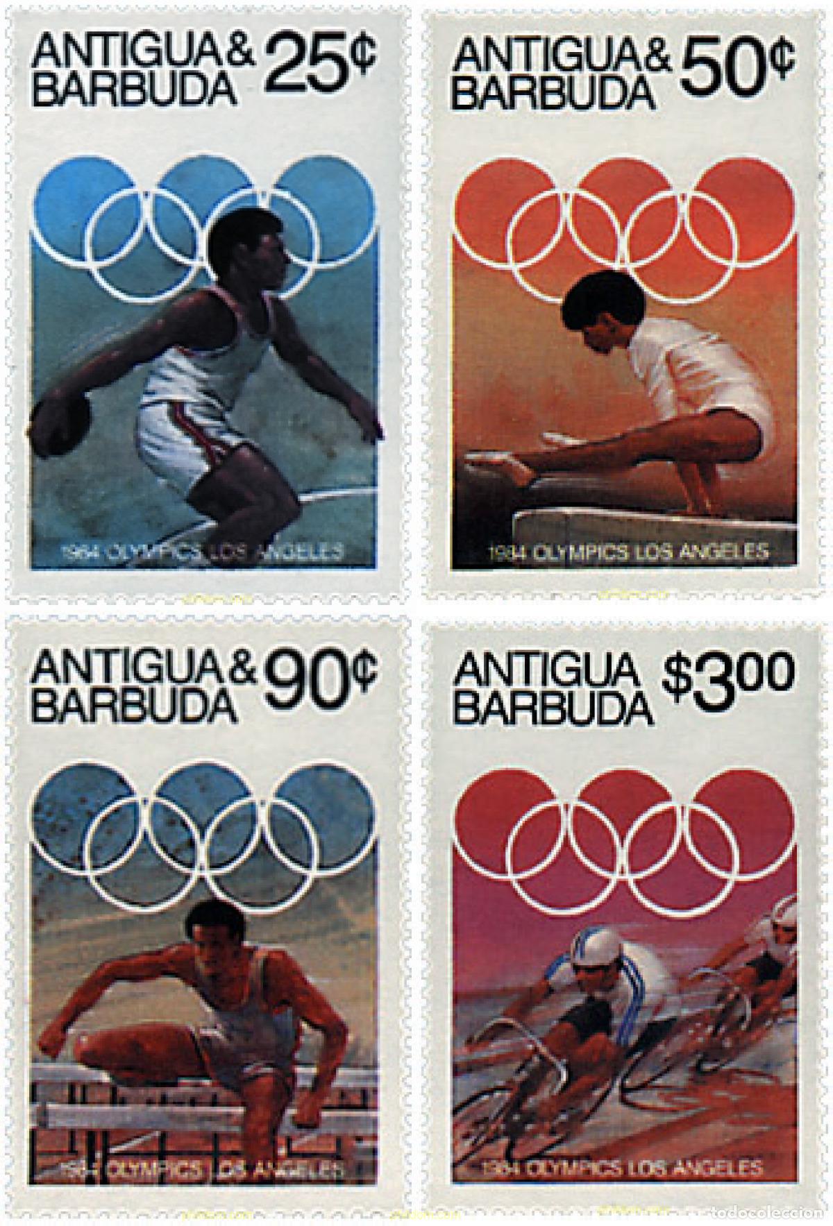 Briefmarken: 46729 MNH ANTIGUA Y BARBUDA 1984 23 JUEGOS OLIMPICOS VERANO LOS ANGELES 1984