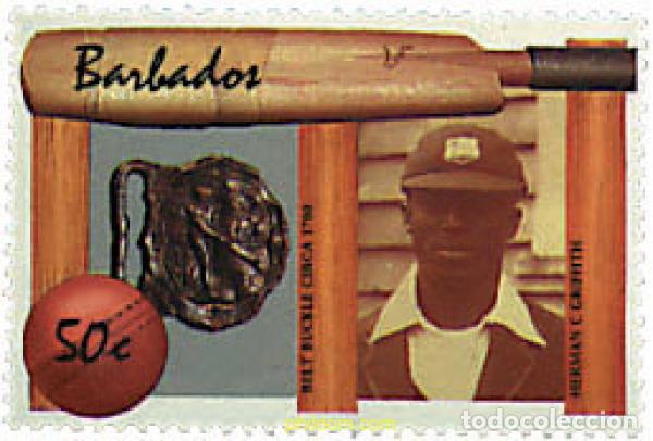 Sellos: 245331 MNH BARBADOS 1988 JUGADORES DE CRICKET