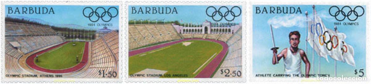 Sellos: 47210 MNH BARBUDA 1984 23 JUEGOS OLIMPICOS VERANO LOS ANGELES 1984