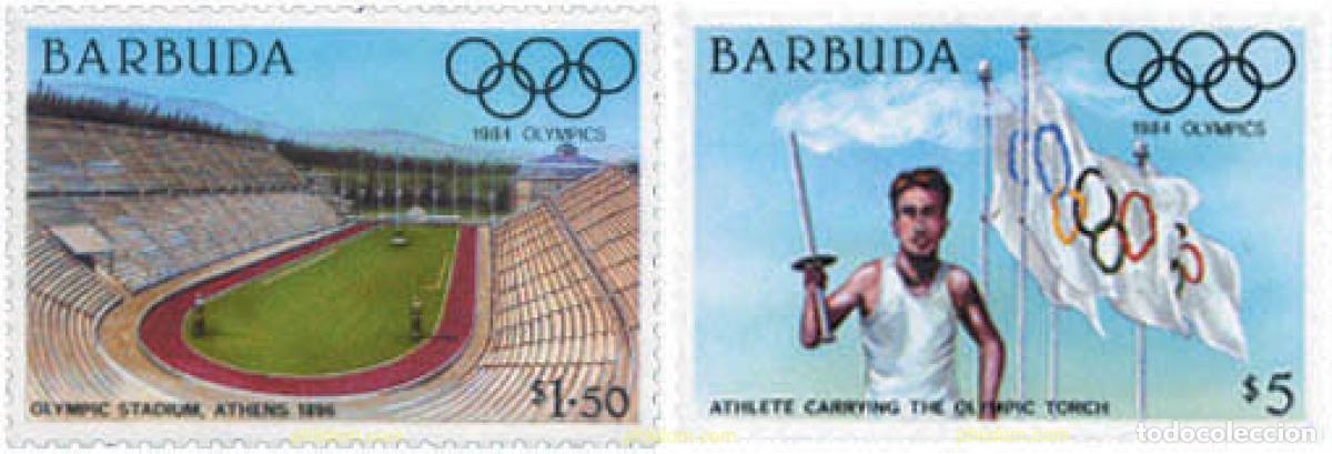 Sellos: 290745 MNH BARBUDA 1984 23 JUEGOS OLIMPICOS VERANO LOS ANGELES 1984