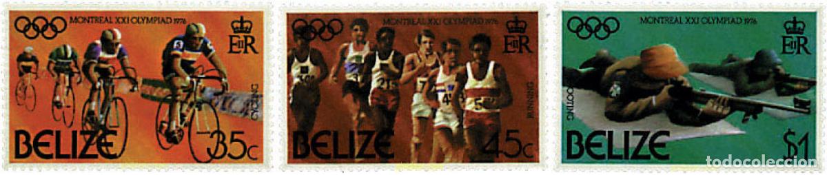 Sellos: 26729 MNH BELIZE 1976 21 JUEGOS OLIMPICOS VERANO MONTREAL 1976