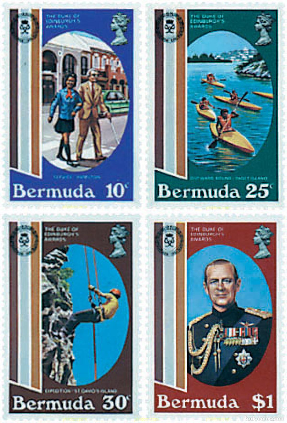 Briefmarken: 39248 MNH BERMUDAS 1981 25 ANIVERSARIO DEL PREMIO DEL DUQUE DE EDIMBURGO