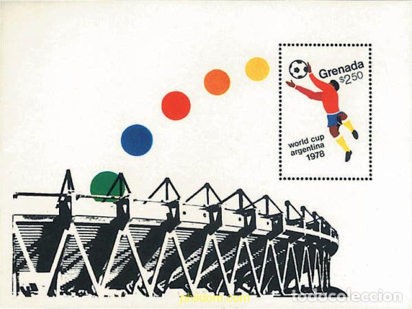 Timbres: 31862 MNH GRANADA 1978 COPA DEL MUNDO DE FUTBOL. ARGENTINA-78