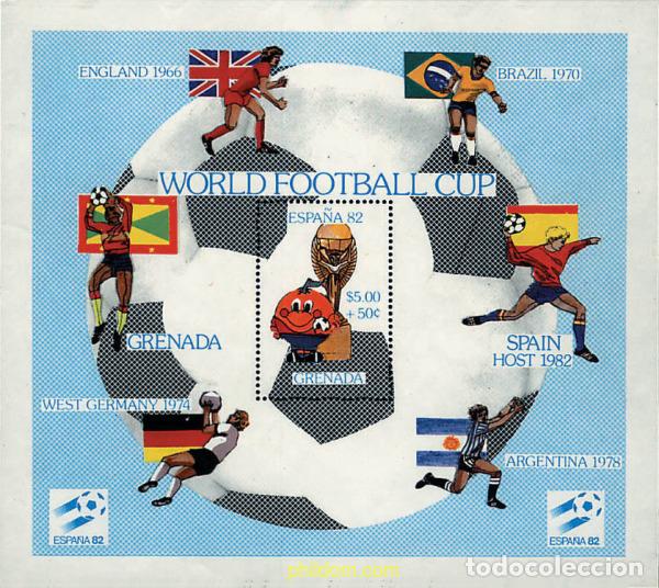 Timbres: 48696 MNH GRANADA 1981 COPA DEL MUNDO DE FUTBOL. ESPA&Ntilde;A-82
