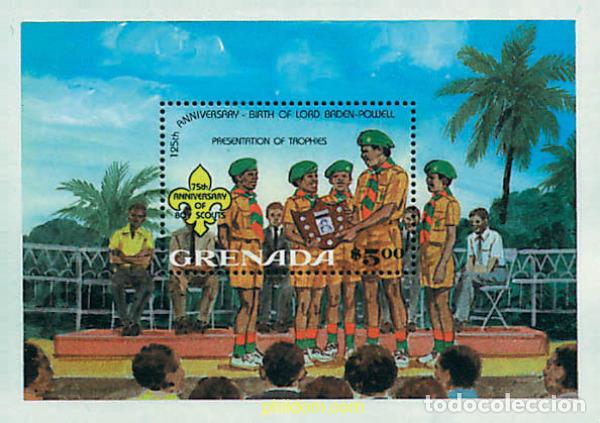 Timbres: 38556 MNH GRANADA 1982 75 ANIVERSARIO DEL ESCULTISMO Y 125 ANIVERSARIO DE LORD BADEN-POWELL