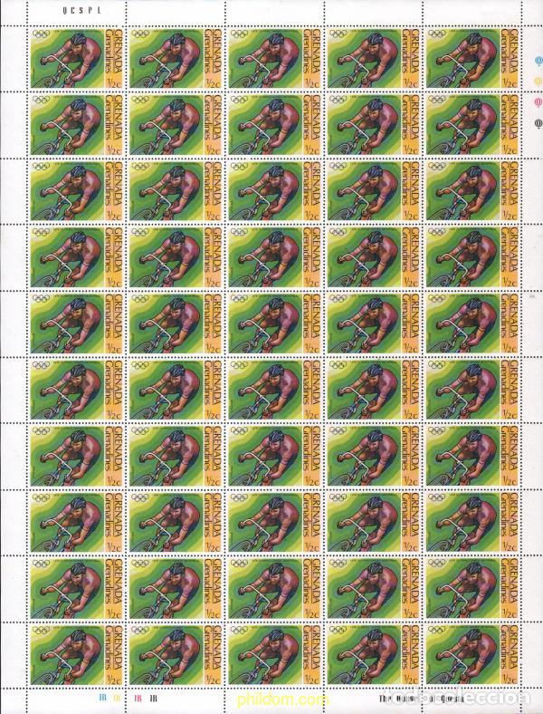 Sellos: 639783 MNH GRANADA GRANADINAS 1976 21 JUEGOS OLIMPICOS VERANO MONTREAL 1976