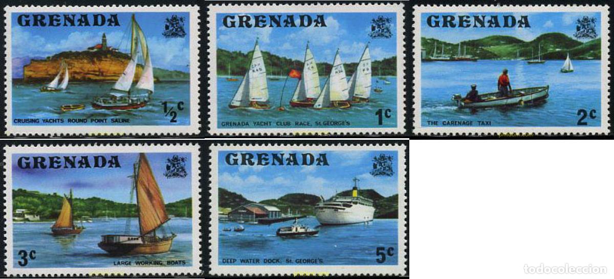 Sellos: 212521 MNH GRANADA 1975 MOTIVOS VARIOS