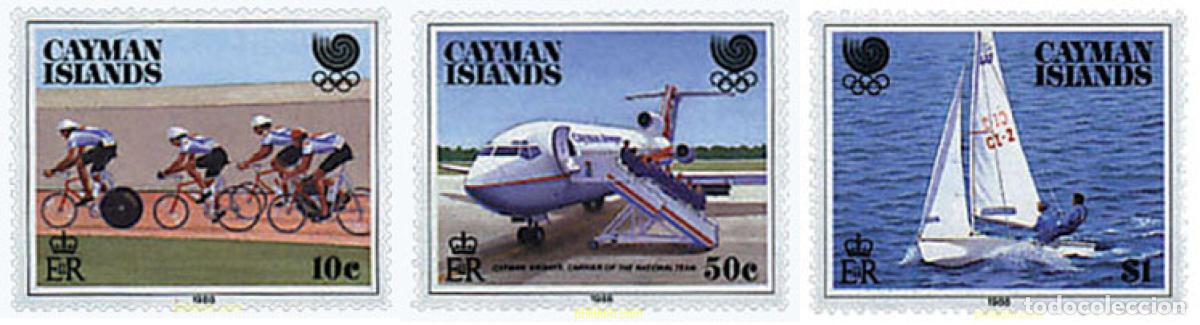 Sellos: 26928 MNH CAIMAN Islas 1988 24 JUEGOS OLIMPICOS VERANO SEUL 1988