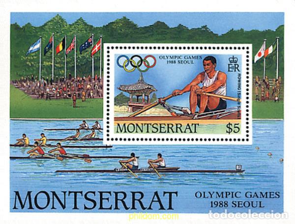 Sellos: 54269 MNH MONTSERRAT 1988 24 JUEGOS OLIMPICOS VERANO SEUL 1988