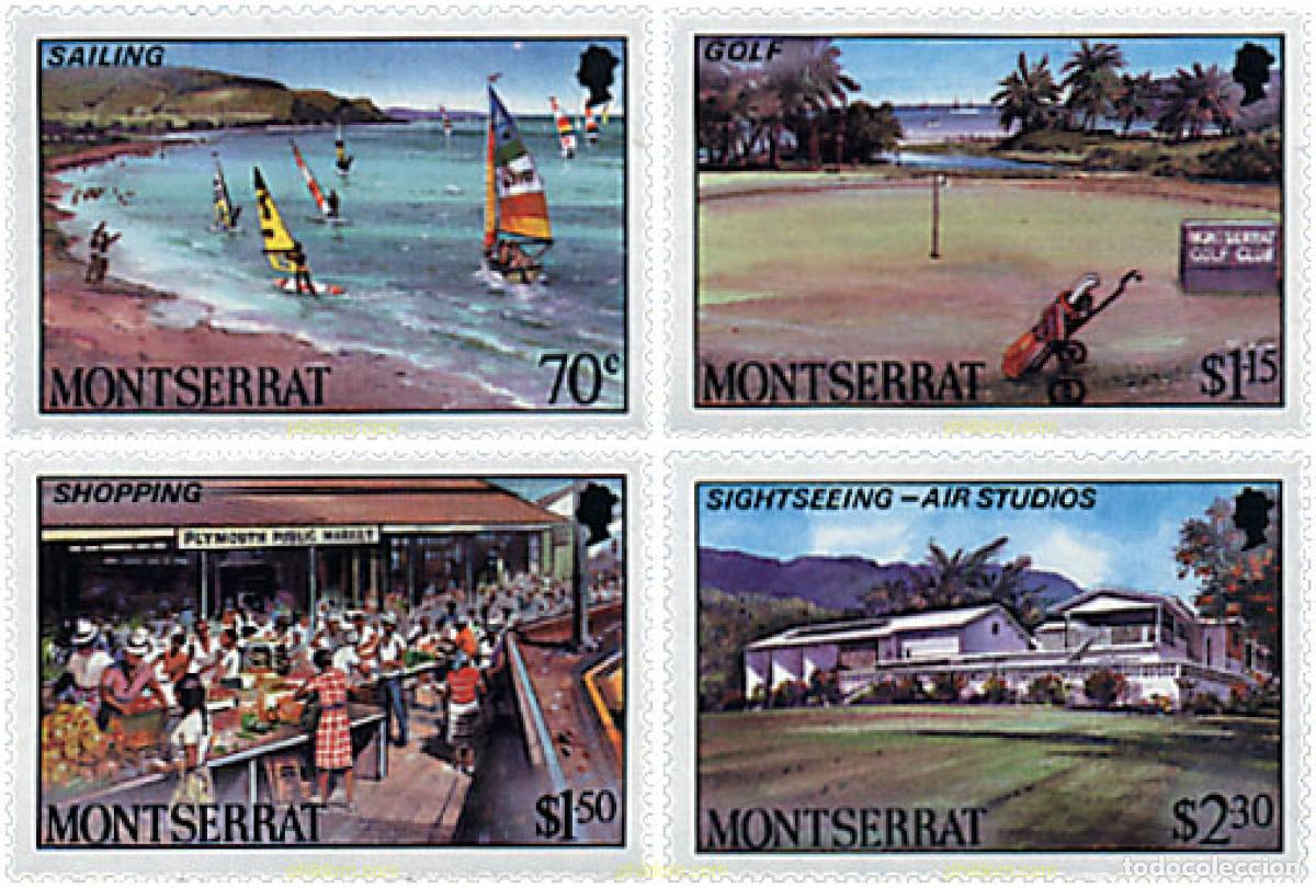 Sellos: 37370 MNH MONTSERRAT 1986 TURISMO